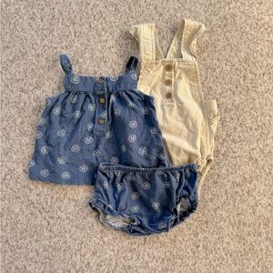 5/$25 Carter’s Baby Girl 3 Piece Summer Outfit Bundle